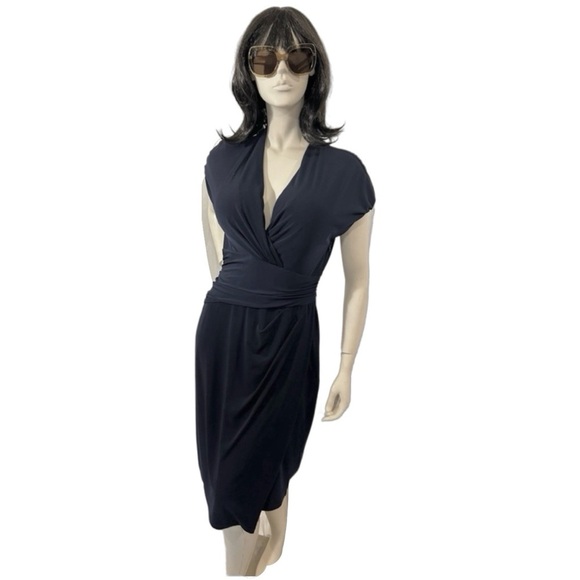 Maggy London Navy Dress - Picture 1 of 4